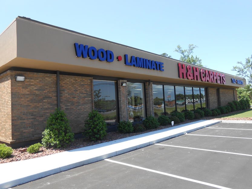 H & H Carpets storefront