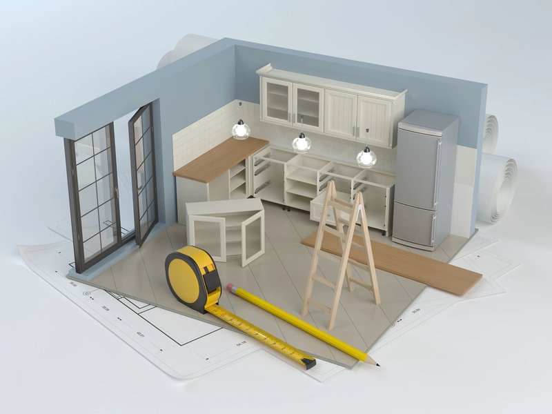 3D model of room interior